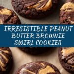 Peanut Butter Brownie Swirl Cookies Recipe
