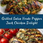 Grilled Salsa Verde Pepper Jack Chicken Recipe
