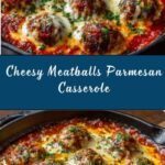 Meatballs Parmesan Casserole Recipe