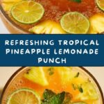 Tropical Pineapple Lemonade Punch Recipe