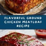 Healthy Ground Chicken Meatloaf Recipe