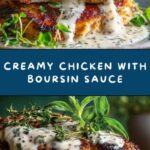 Chicken with Boursin Sauce Recipe