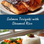 Salmon Teriyaki with Steamed Rice Recipe