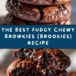 The Best Fudgy Chewy Browkies (Brookies) Recipe