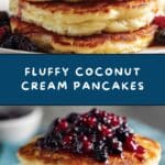 Coconut Cream Pancakes Recipe
