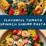 Tomato Spinach Shrimp Pasta Recipe