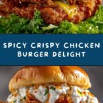 Spicy Crispy Chicken Burger Recipe