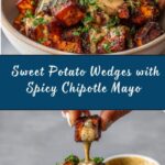 Smoky Roasted Sweet Potatoes with Chipotle Mayo Recipe