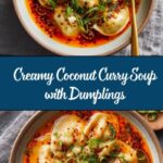 Coconut Curry Soup with Dumplings Recipe