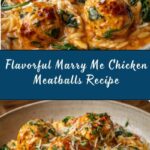 Marry Me Chicken Meatballs with Risoni Recipe