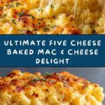 Five Cheese Baked Mac & Cheese Recipe