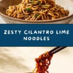 Cilantro Lime Noodles Recipe