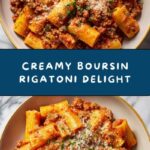 Creamy Rigatoni with Boursin Cheese Recipe