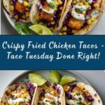 Crispy Fried Chicken Tacos Recipe