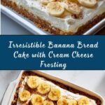 Banana Bread Cake with Cream Cheese Frosting Recipe