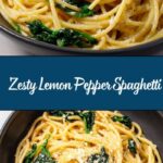 Lemon Pepper Spaghetti Recipe