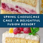 Spring Cheesecake Cake Recipe