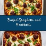 Baked Spaghetti and Meatballs Recipe