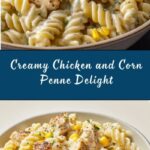 Creamy Chicken and Corn Pasta Recipe