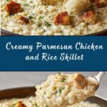 Creamy Parmesan One-Pot Chicken and Rice Recipe