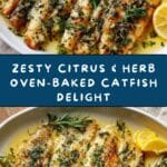 Citrus & Herb Oven-Baked Catfish Recipe