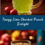 Festive Lime Sherbet Punch Recipe