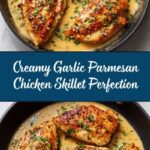 Creamy Garlic Parmesan Chicken Skillet Recipe