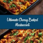Cheesy Baked Mostaccioli Recipe