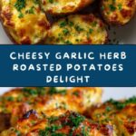 Cheesy Garlic Herb Roasted Potatoes Recipe