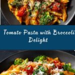 Creamy Tomato Pasta with Broccoli Recipe