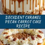Caramel Pecan Carrot Heaven Cake Recipe