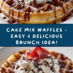 Cake Mix Waffles Recipe