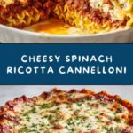 Spinach Ricotta Cannelloni Recipe