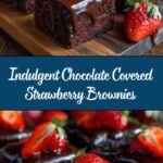 Chocolate Covered Strawberry Brownies Recipe