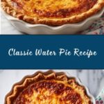 Water Pie Recipe