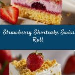 Strawberry Shortcake Swiss Roll Recipe