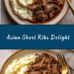 Asian-Inspired Creamy Braised Short Ribs Recipe