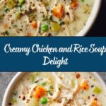 Creamy Chicken and Rice Soup Recipe