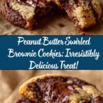 Swirled Brownie Cookies with a Peanut Butter Twist You’ll Love Recipe