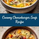 Creamy Slow Cooker Cheeseburger Soup Recipe