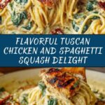 Tuscan Chicken and Spaghetti Squash Recipe