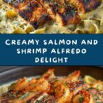 Salmon and Shrimp Alfredo with a Twist Recipe