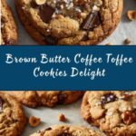 Brown Butter Coffee Toffee Cookies Recipe