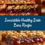 Healthy Date Bars Recipe