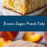 Brown Sugar Peach Cake Recipe