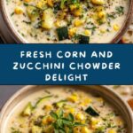 Summer Fresh Corn and Zucchini Chowder Recipe