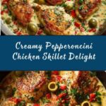Creamy Pepperoncini Chicken Skillet Recipe
