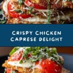 Crispy Chicken Caprese Recipe