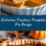 Crustless Pumpkin Pie Recipe