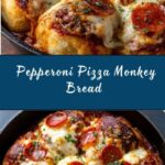 Pepperoni Pizza Monkey Bread Recipe